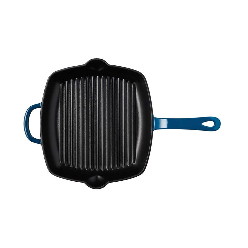 Maxwell & Williams Cast Iron Grill Pan Midnight Blue 26cm Gift Boxed image number 0